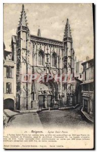 Old Postcard Avignon Eglise Saint Pierre