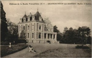 CPA CHATEAUNEUF-SUR-SARTHE Chateau de la Roche Verouillere (979029)