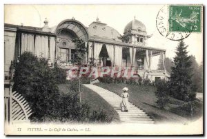 Old Postcard Vittel Le Cafe Du Casino