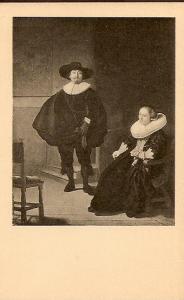 A Lady and Gentleman in Black, REMBRANDT - Divided Back