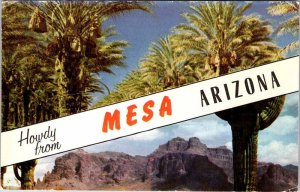Postcard MOUNTAIN SCENE Mesa Arizona AZ AL5377