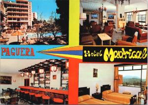 Paguera Mallorca Majorca Hotel Madrigal Postcard D54