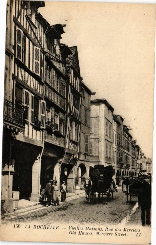 CPA La Rochelle-Vieilles Maisons Rue des Merciers (45232)