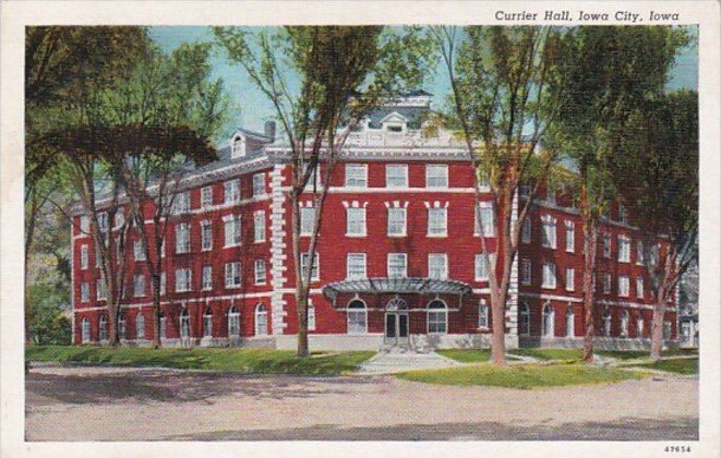 Iowa Iowa City Curier Hall Curteich