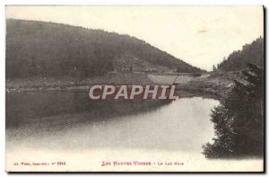 Old Postcard The Vosges Lake Black