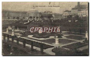 Postcard Old Botanical Garden Brussels