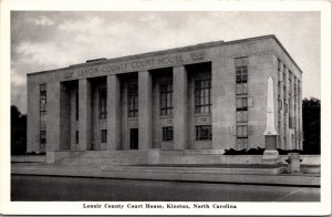 Postcard Lenoir County Court House in Kinston, North Carolina