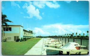 One of Clearwater's many small-boat docking facilities Florida M-43677