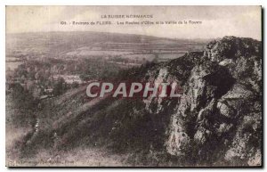 Old Postcard La Suisse Normande surroundings Flers On The Rocks Oitre and Val...