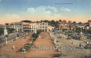 Cartagena Paseo De Los Martires Martyr's Promendade Cartagena Columbia Postcard