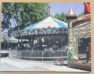 PC UNUSED - CAROUSEL ON MAIN ST., HYANNIS, MASS., 2005 - PRINTED FROM PHOTO