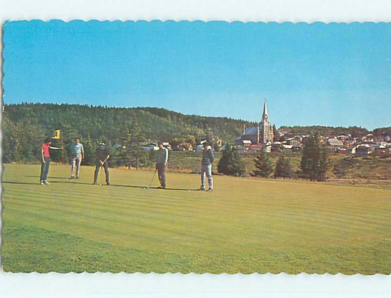 Pre-1980 GOLF SCENE Le Bic - St. Saint-Fabien - Rimouski Quebec QC p9995