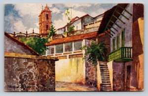 Taxco Guerrero Mexico VINTAGE Postcard A215