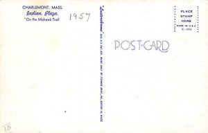 Indian Plaza Charlemont, Mass USA Roadside Gift Shops Postcard