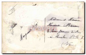 Old Postcard Photography Female Jet