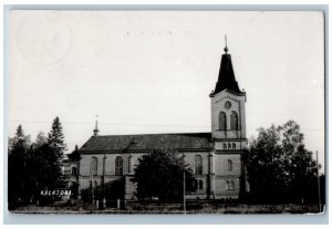 Northern Ostrobothnia Finland RPPC Photo Postcard Kalajoki 1967 Posted Vintage