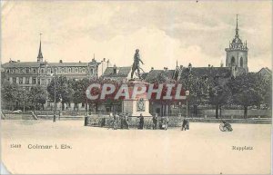 Old Postcard Colmar Els Rapplatz