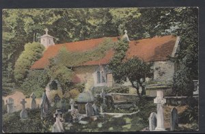 Isle of Wight Postcard - The Old Church, Bonchurch   RS10353