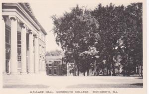 Illinois Monmouth Wallace Hall Monmouth College Albertype