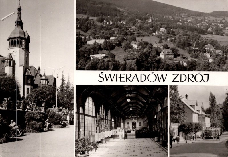 Poland Swieradow Zdroj Świeradów-Zdrój Vintage RPPC BS20