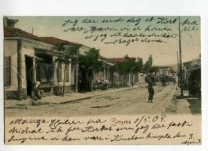 491724 TURKEY SMYRNE View Daragach german post office in turkey Vintage postcard