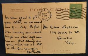 Postcard Used Cornell University Ithaca NY LB