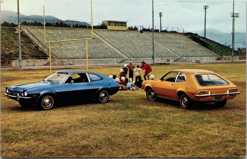 Postcard 1972 Pinto 2-Door and 3-Door Runabout