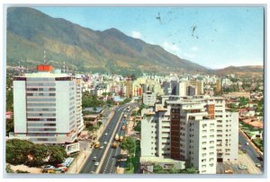 1961 Francisco Miranda Chacao Avenue Caracas Venezuela Vintage Posted Postcard