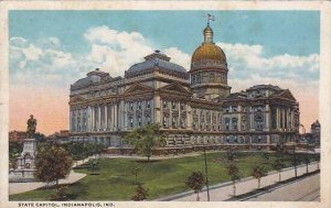 Indiana Indianapolis State Capitol 1917
