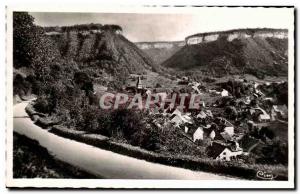 Old Postcard Around Lons le Saunier Les Roches and Village Baume les Messieurs