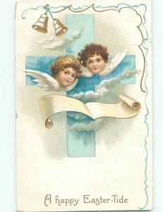 Divided-Back BEAUTIFUL ANGEL SCENE Great Postcard AB0049