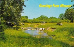 Greetings From Missouri With Green Acres & Cows