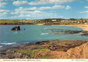BR91600 thurlestone and sth milton sands bigbury bay devon  uk