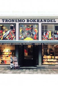 Tronsmo Bookhandel Oslo Norway Book Shop Store Postcard