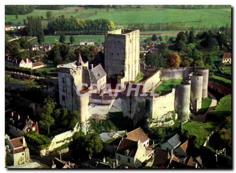 Modern Postcard Chateau de Loches Indre et Loire the keep the Gavel and the R...