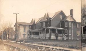 North Wales Pennsylvania Street Scene Real Photo Antique Postcard J58919