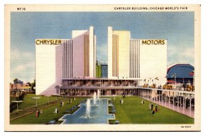 1933 Chrysler Building, Chicago's World Fair, Chicago, IL Postcard