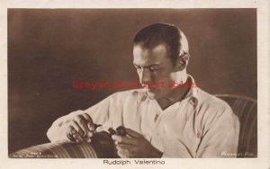 Rudolph Valentino, Italian Actor, RPPC