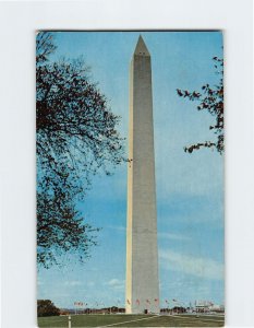 Postcard Washington Monument Washington District of Columbia USA