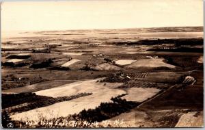 RPPC View From Look Off North Mt. Nova Scotia Vintage Postcard L13