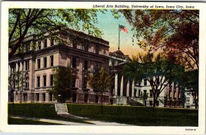 Postcard SCHOOL SCENE Iowa City Iowa IA AK4757