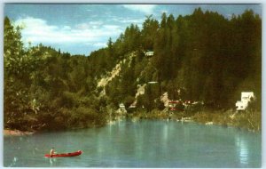 RUSSIAN RIVER, California  CA    SONOMA COUNTY  ca 1960s  Postcard