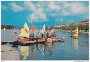 Boats On Peblingese, Wonderful Copenhagen, Denmark, 1950-1970s