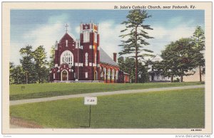 St. John's Catholic Church, Near PADUCAH, Kentucky, 1930-1940s