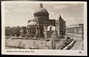 Vintage Postcard 1915-1930 Christian Science Church, Boston, Massachusetts (MA)