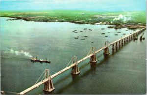 postcard Maracaibo Venezuela - The General En Jefe Rafael Urdaneta Bridge