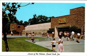 House of the Felines Grant Park Zoo Atlanta Georgia Postcard