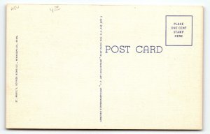 Greetings From Minneapolis Minnesota Large Big Letter Postcard Linen Curt Teich