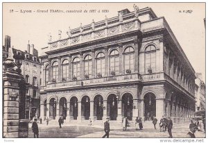 Lyon, Grand Theatre, construit de 1827 a 1830, Rhone-Alpes, France, 00-10s