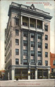 Boone Iowa IA Bank c1910s Postcard